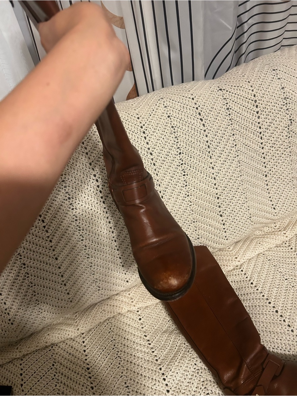 Tory Burch Derby Riding Boot - Picture 5 of 15